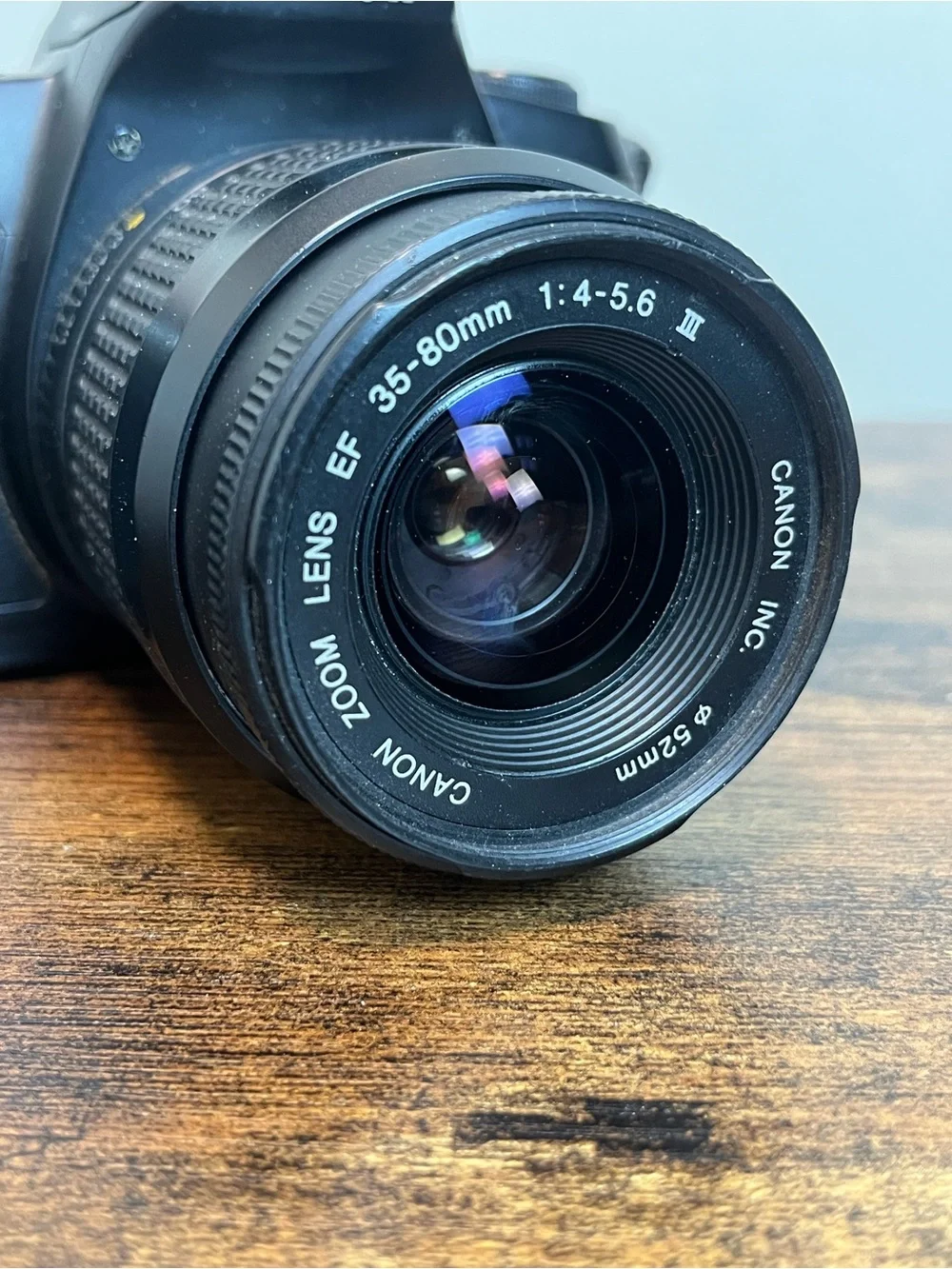 Canon EOS Rebel G 35mm SLR Film Camera with EF 35-80mm Zoom Lens - Picture 7 of 9